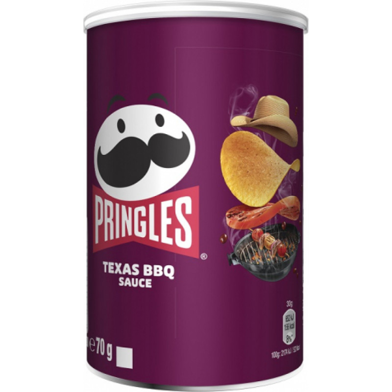 Čipsi PRINGLES BBQ 70g ( Gab. x 12 )