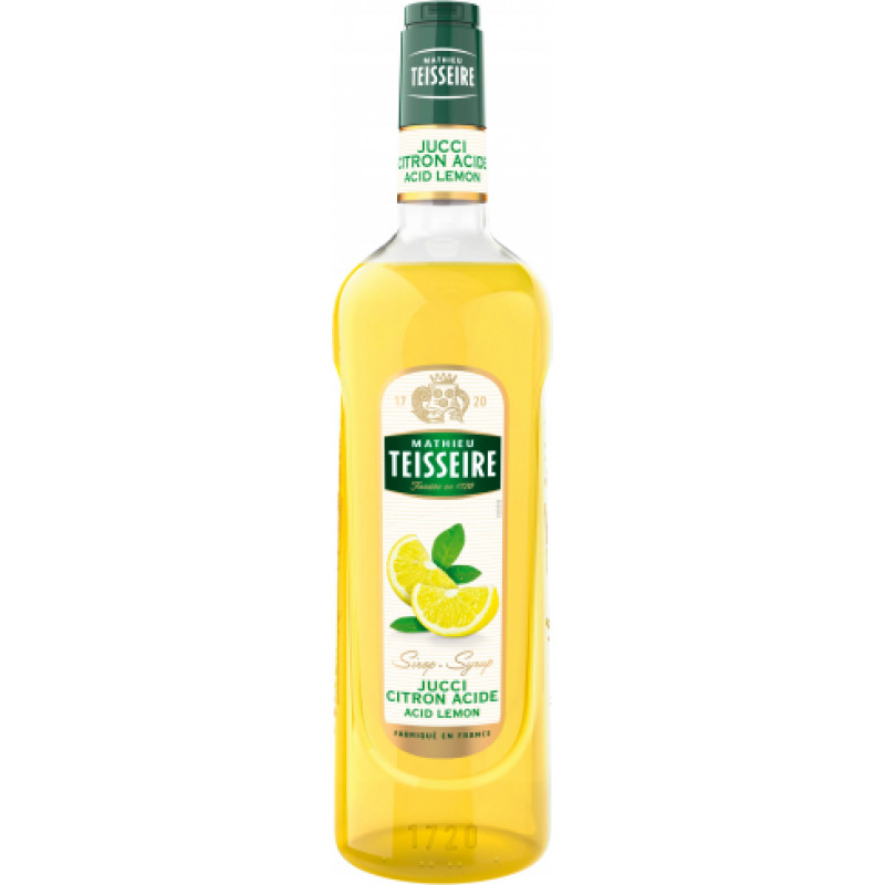 Sīrups TEISSEIRE Citronu, 1l (DEP)