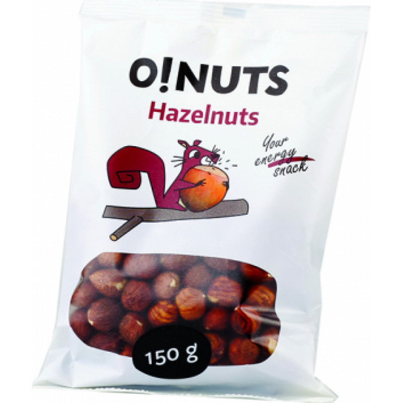 Lazdu rieksti O!NUTS, 150 g ( Gab. x 12 )