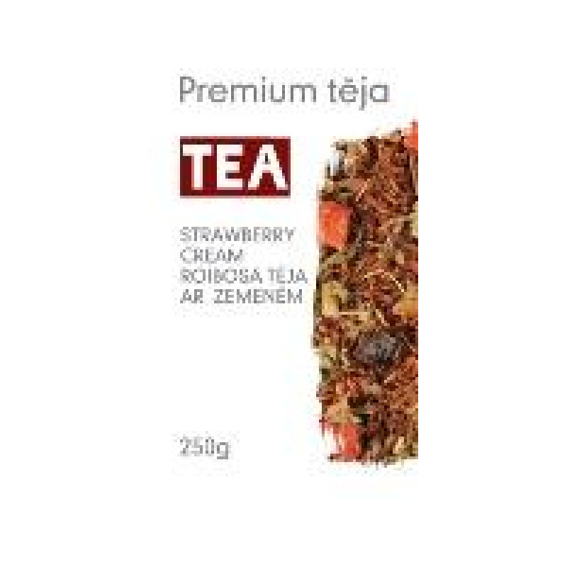 Roiboša tēja TEA Strawberry Cream, beramā, 250 g