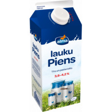 48H Alma lauku piens 3,8-4,2%, 1,5L ( Gab. x 12 )