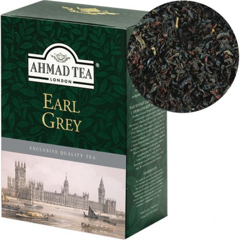 Beramā melnā tēja AHMAD EARL GREY, 100 g ( Gab. x 3 )