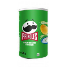 PRINGLES SOUR CREAM & ONION 70g ( Gab. x 12 )