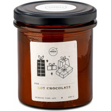 Aroma aromātiskā svece Ziemassvētku, Hot Chocolate, 200g