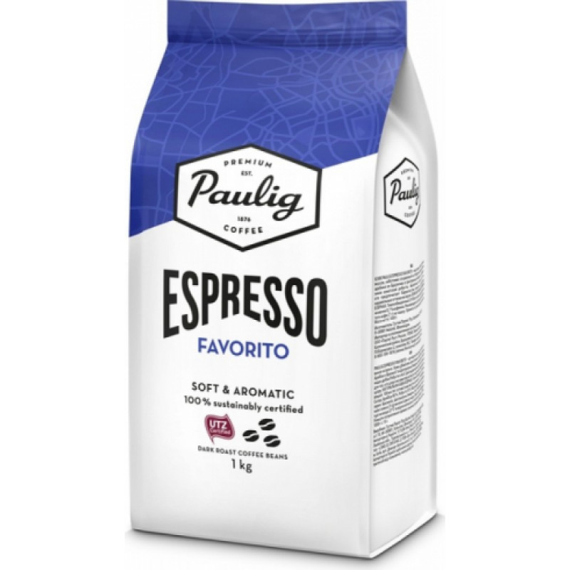 Paulig Pro Kafijas pupiņas PAULIG Espresso Favorito AR, 1kg