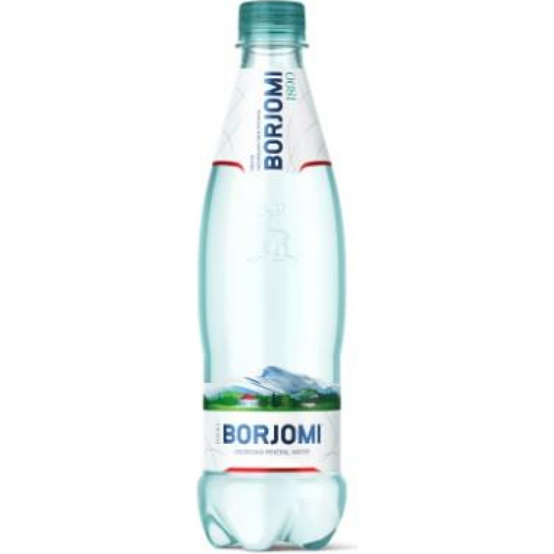 Borjomi Minerālūdens BORJOMI Dabīgais, PET, 0.5 l ( Iepak. x 12 )