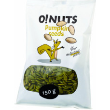 Ķirbju sēklas O!NUTS, lobītas, 150 g ( Gab. x 12 )