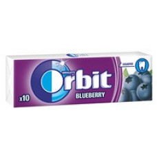 Košļājamā gumija ORBIT Blueberry Stickpack 10 gab. ( Iepak. x 30 )