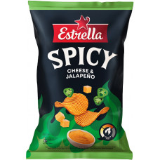 Čipsi Estrella cheese and jalapeno 115g ( Gab. x 12 )