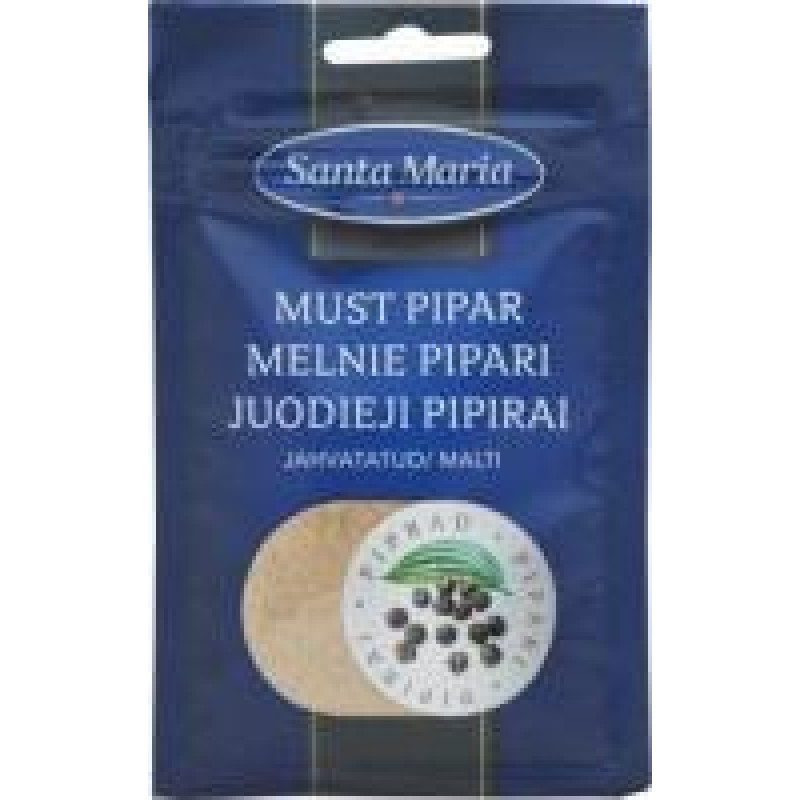 Malti melnie pipari 16g, 17065 Santa Maria ( Iepak. x 4 )