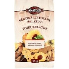 Pārtikā lietojams želatīns ANATOLS, 15g ( Iepak. x 10 )