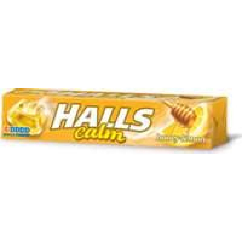 Ledenes HALLS Honey& Lemon (medus-citrona) 33.5g ( Iepak. x 20 )