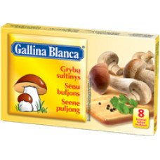 Baraviku buljons GALLINA BLANCA, 8x10g ( Iepak. x 6 )