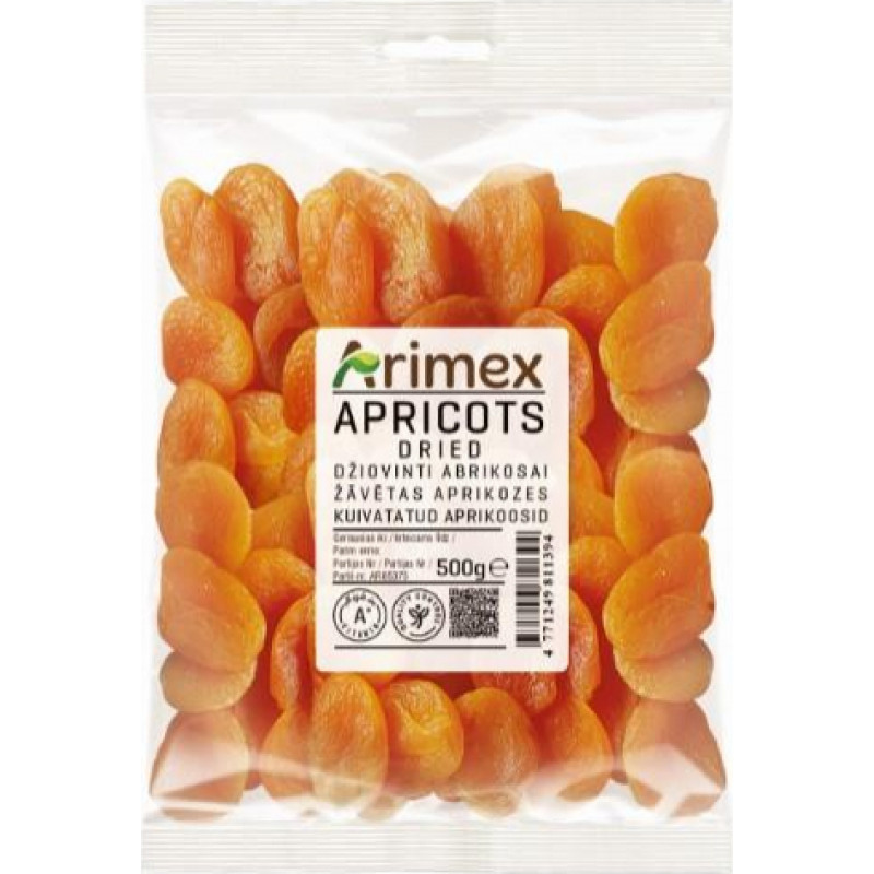 Žāvētas aprikozes ARIMEX, 500g ( Iepak. x 2 )