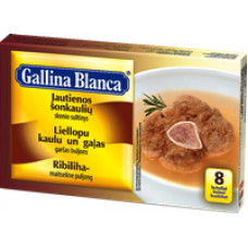 Liellopu gaļas buljons 8x10g, Gallina Blanca ( Iepak. x 12 )