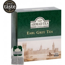 Melnā tēja AHMAD EARL GREY, 100 maisiņi x 2 g paciņā