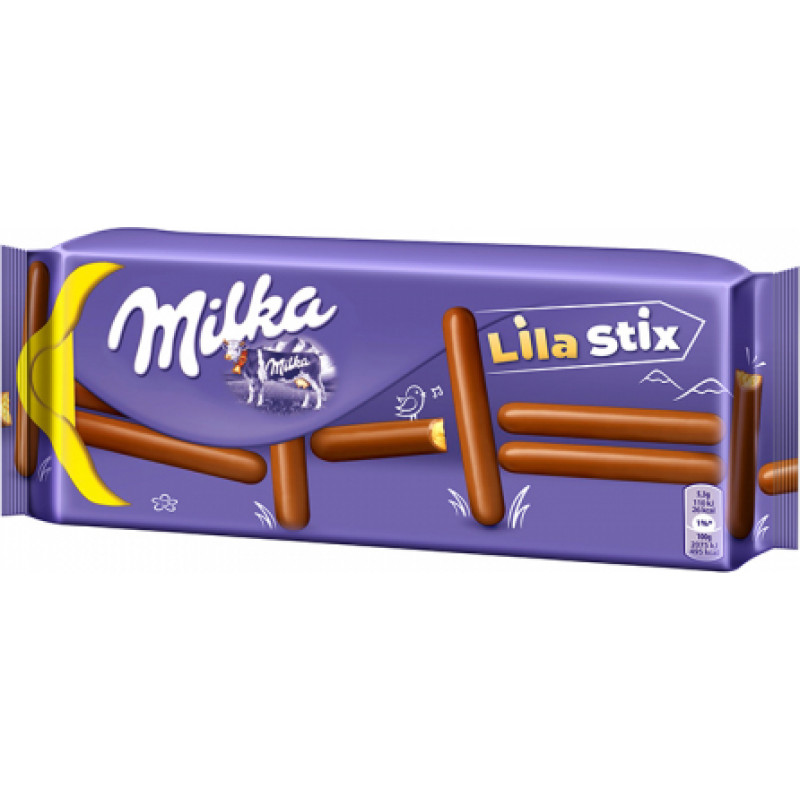 Cepumi MILKA, Lila Stix, 112 g ( Gab. x 3 )