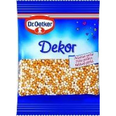 Zelta pērles Dr.Oetker, 10g ( Iepak. x 10 )