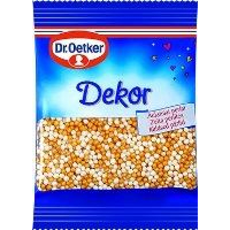 Zelta pērles Dr.Oetker, 10g ( Iepak. x 10 )