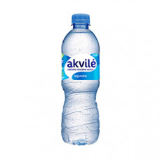 Naturāls minerālūdens AKVILE negāzēts, 0.5l ( Gab. x 12 )