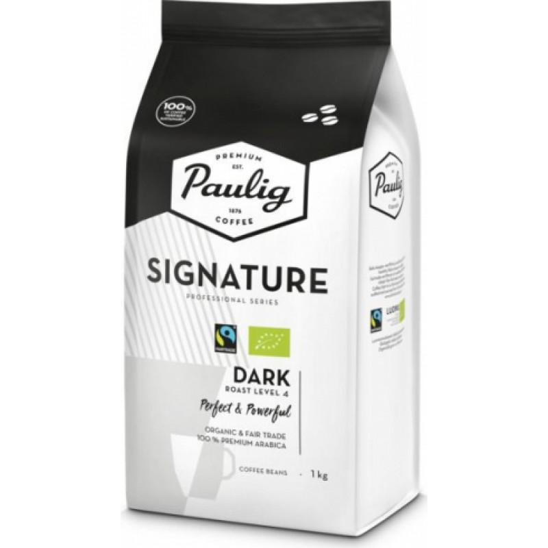 Paulig Pro Kafijas pupiņas PAULIG Signature Dark, 1kg