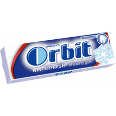 Košļājamā gumija ORBIT WINTERFRESH, 14 g ( Gab. x 30 )