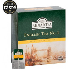 Melnā tēja AHMAD ENGLISH TEA No.1, 100 maisiņi x 2 g paciņā