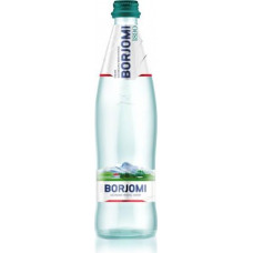 Borjomi Minerālūdens BORJOMI, stiklā, 0.5 l ( Iepak. x 12 )