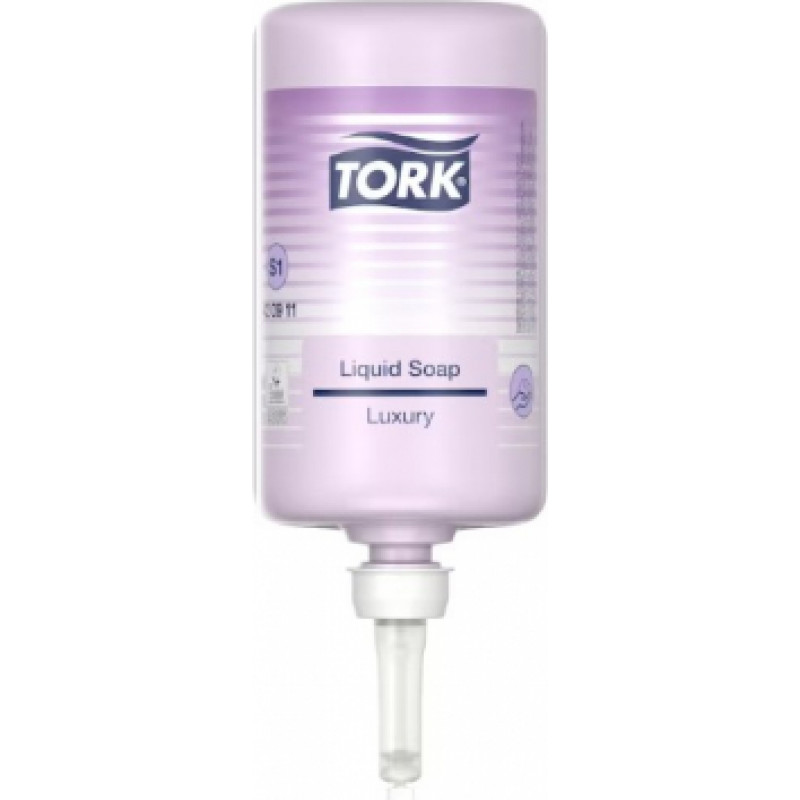 Šķidrās ziepes TORK Premium Soap Luxury S1,1L, 420911, violetā krāsā