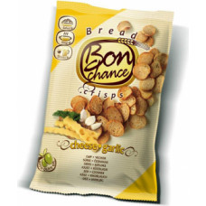 Maizes grauzdiņi BON CHANCE ar sieru un ķiplokiem , 120 g ( Gab. x 2 )