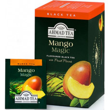 Melnā tēja AHMAD Alu Mango maģija, 20 x 2 g maisiņi paciņā ( Gab. x 3 )