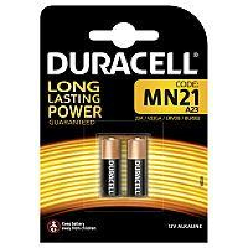 Baterijos DURACELL MN21, 2vnt.