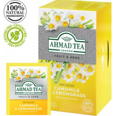 Tēja AHMAD Alu CAMOMILE & LEMONGRASS, 20 maisiņi x 1.5 g paciņā ( Gab. x 3 )