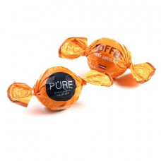 Piena šokolādes trifeles ar īrisa krēma pildījumu 1kg Toffee, PURE