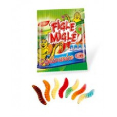 Želejkonfektes FIGLE MIGLE Worms, 80g ( Iepak. x 6 )