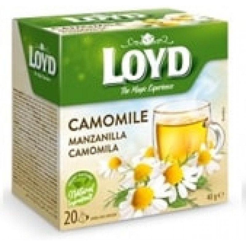 Kumelīšu tēja LOYD Pyramids HERBAL 20 x 1,5 g ( Gab. x 3 )