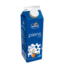 Piens ALMA 2,5%, 1 l ( Iepak. x 20 )