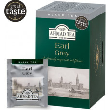 Melnā tēja AHMAD ALU EARL GREY, 20 maisiņi x 2 g paciņā ( Gab. x 3 )