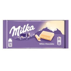 MILKA Baltā šokolāde, 100g ( Gab. x 6 )