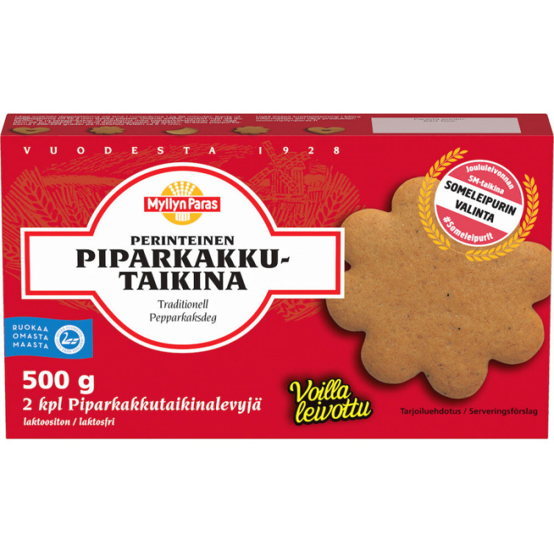 Piparkūku mīkla, Myllyn Paras, ar sviestu 2gab x 250g