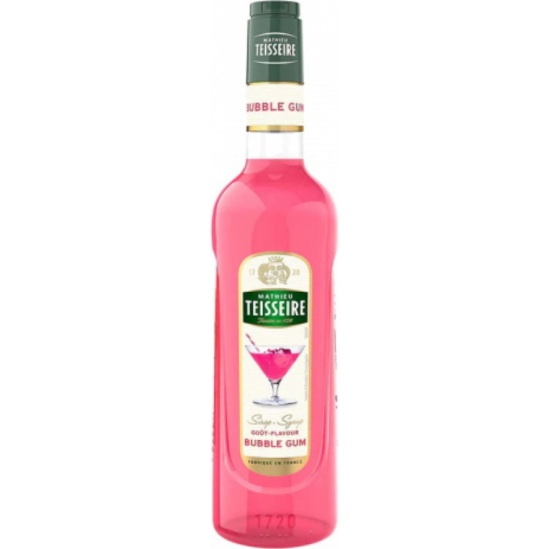 Sīrups TEISSEIRE Bubble gum, 0.7l (DEP)