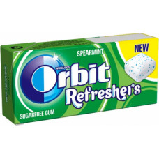 Dražejas ORBIT Refresher's Spearmint 15,6g ( Iepak. x 16 )