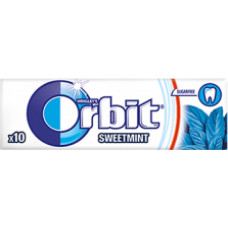 Kosļajamā gumija ORBIT Sweet Mint Stickpack 10 gab. ( Gab. x 30 )