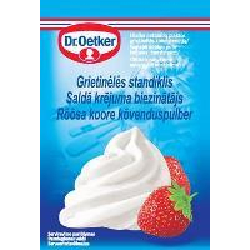 Saldā krējuma biezinātājs Dr.Oetker 9g ( Iepak. x 20 )