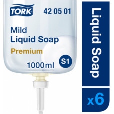 Šķidrās ziepes TORK Premium Mild S1, 1 L