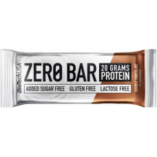 Biotechusa Proteīna batoniņš BioTechUSA Zero Bar, dubultā šokolāde, 50g ( Gab. x 10 )