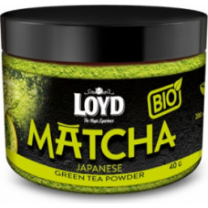 LOYD Zaļās tējas pulveris Matcha, 40g