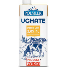 Piens UHT POLMLEK Uchate, 2%, 1l ( Iepak. x 12 )