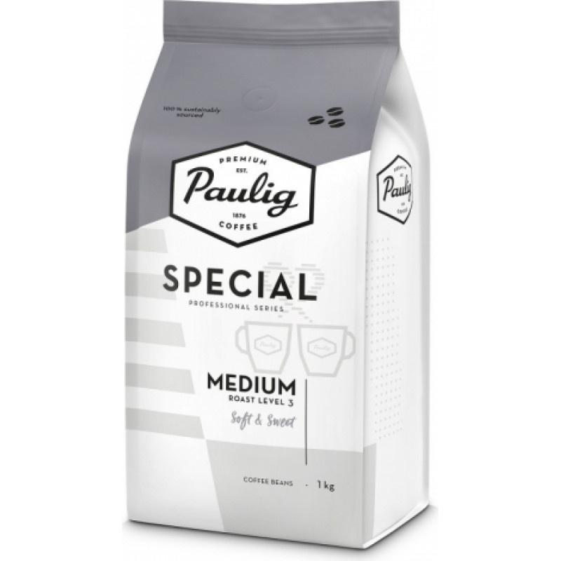 Paulig Pro Kafijas pupiņas PAULIG Special Medium, 1kg