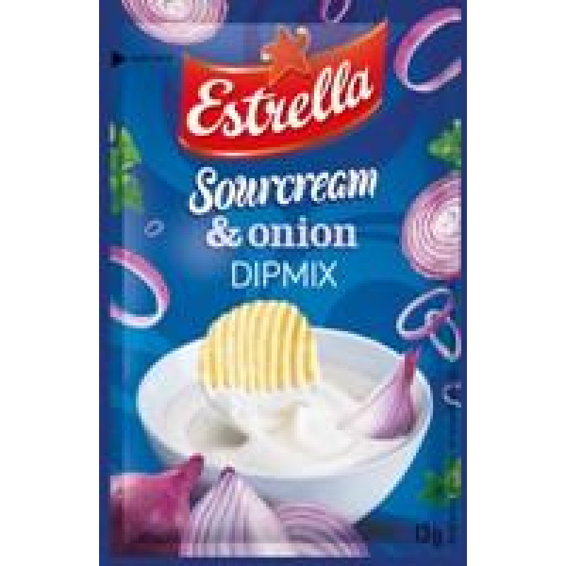 ESTRELLA mērce Dipmix Sourcream & Onion 13g ( Gab. x 4 )